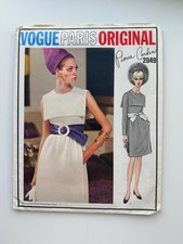 Vintage 1960s Vogue Paris Original 2049 Pierre Cardin Dress B34 Uncut FF picture