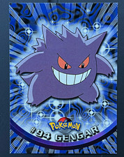 2000 Pokemon Topps TV Animation Edition #94 Gengar Non Holo ~Blue Label~LP~ picture