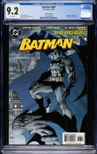 Batman #608 2nd Print CGC 9.2 NM- Jim Lee Hush Variant Cover DC 2002 picture