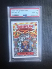 Topps 2021 GPK GameStop Garbage Pail Kids Busted Billy #2b Graded PSA 10 picture