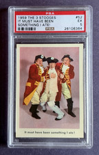 1959 The 3 Stooges It Must Have Been Something I Ate #52 PSA 5 EX picture