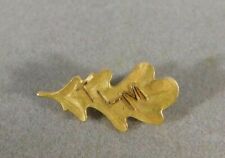 Vintage Gold Leaf Initials 