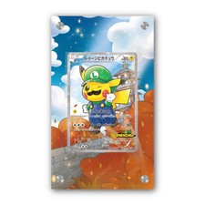 Luigi Pikachu 296/XY-P - Exclusive Pokémon Extended Artwork Display Case picture