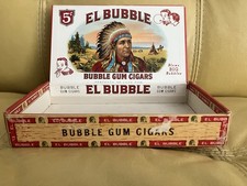 Vintage El Bubble Bubble Gum Cigar Box picture