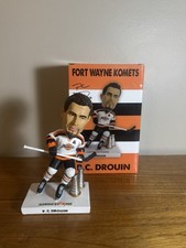 Fort Wayne Komets P.C. Drouin Bobblehead 2011 SGA SIGNED BOX SEALED RARE picture