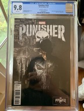 Punisher #218 CGC 9.8 Television Variant Cover Photo Bernthal 1st War Machine picture