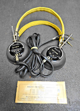 VINTAGE/ANTIQUE DICTOGRAPH CDC49016 RADIO HEADSET - Navy Department Engineering picture