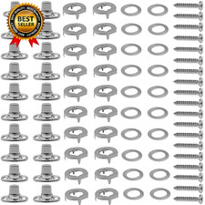 20 Sets Twist Lock Fasteners, Twist Lock Common Sense Fastener 304 Stainless Ste picture