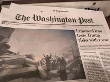 The Washington Post Sunday July 12 2026 Unbowed Iran test Trump, risks wider war picture
