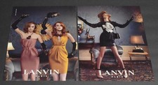 2011 Print Ad Sexy Fashion Long Legs Lady Heels Blonde Lanvin Smooth Beauty ATP picture