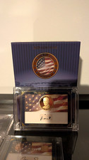 2025 A Word From POTUS Dwight D Eisenhower Handwritten Relic Coin Card 46/60  picture