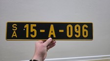 Bosnia DIPLOMATIC License Plate, After Yugoslavia CROATIA SERBIA  picture