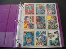 1989 TOPPS BATMAN 1966 REPRINT COMPLETE SET 143 CARDS IN BINDER NM-MT picture
