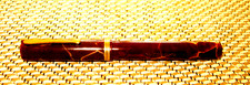 VINTAGE 30'S WATERMAN MAHOGANY COLOR #94 FOUNTAIN PEN W/ORIGINAL 14K NIB picture