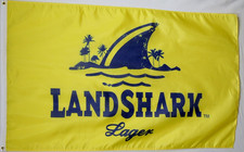 LANDSHARK Lager Beer Flag 3' X 5' Deluxe Indoor Outdoor Banner picture