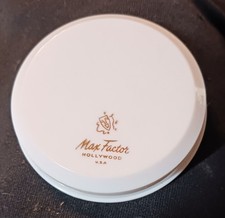 Vintage 1940s Max Factor Pan Cake Makeup, Cream Rose, NOS, FULL, UNUSED picture