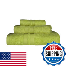 Superior Ultra-Soft 3-Piece Cotton Towel Set Daily Use For Bathroom Guest Room picture