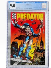 Predator #1 CGC 9.0 First Print 1st Appearance Dark Horse Comics June 1989 White picture