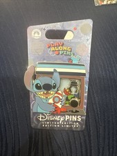 Disney Parks Play Along Pin Stitch Claw Machine Game LE Pin New 2026 picture
