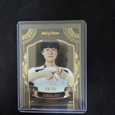 2026 Teleca Kespa League of Legends ZEUS 제우스 06/25 SSP Hall of Fame Gold Korea picture