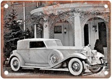 1932 Packard Vintage Automobile Ad Retro Look Reproduction Metal Sign A3151 picture