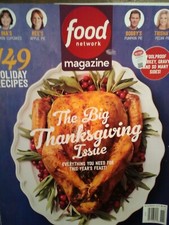 FOOD NETWORK MAGAZINE  THE BIG THANKSGIVING ISSUE NOVEMBER 2017 MAGAZINE picture