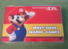 AD-Tech Nintendo DS Mario Shelf Store Sign Light Up Motion Activated Battery picture