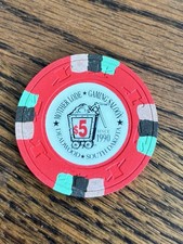 Very Rare $5 Mother Lode Casino & Saloon Deadwood, South Dakota Chip picture