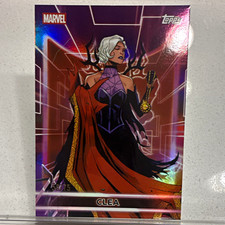 Topps 2024 Marvel Topps Marvel Collectibles Clea #155 Serial Numbered /75 picture