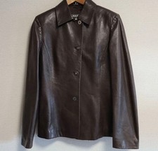 Ferragamo Leather Salvatore Leather Jacket Women Rare Luxury Designer Model Limi picture