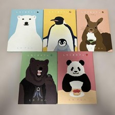 Shirokuma Cafe Manga Vol. 1-5 Complete Set Aloha Higa Japanese picture