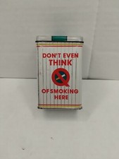 THE TINSMITH’S CRAFT - I Can Quit  Don't Even Think Of Smoking COLLECTIBLE TIN  picture