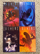 Aliens #1-4 Complete Set Lot (1989) Dark Horse Comics Copper Age Sci-Fi picture