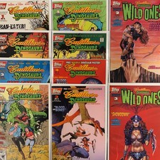 Cadillacs and Dinosaurs Topps Comics Lot of 11 VF 1994-95 read description picture