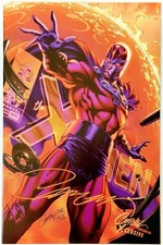 X-Men Legends #1 - Signed by J. Scott Campbell  w/COA - JSC Shop Exclusive B picture
