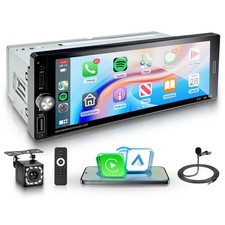 6.9 inch Car Stereo Single Din Touch Screen Wireless Carplay Android Auto picture