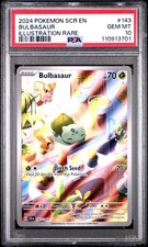 PSA 10 Bulbasaur 143/142 Stellar Crown Illustration Rare Pokemon Card EN picture