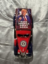 RARE STYLE DONALD TRUMP MAGA 1937 STUDEBAKER WOODY WAGON picture
