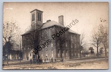 K62/ Columbus Grove Ohio RPPC Postcard c1910 Ottawa High School 494 picture