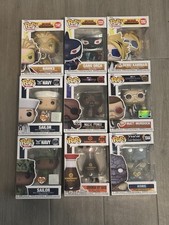 Mixed Lot Of Funko Pops Including Marvel,mha,military Pops picture