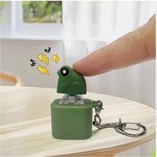 Frog Croaking Fidget Toy Adults Keyboard Clicker Frog Fidget Toys Fun Keychain** picture