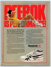 Reebok is Performance Pro Workout Fitness Shoe 1987 Print Ad 8