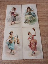 Lot of 4 Antique 1890s N110 