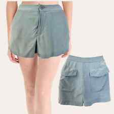 T by Alexander Wang blue Classic Basic Silk shorts Capsule Wardrobe SZ S picture