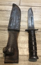 Ww2 Camillus N.Y.  U.S.N. Mark 2 Combat Knife picture