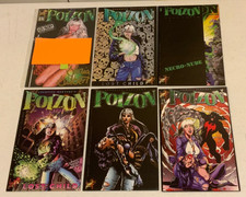 POIZON #0-3 w/variants/COA  + 1/2 (London Nights Comics 1997) F/VF picture