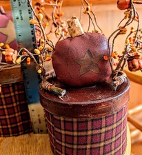Set Of 2 Vintage Primitive Style Folk Art Nesting Boxes ready for autumn  picture