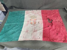 WWII ITALIAN  Battle Flag Ww2 26x41 AFRIKAKORP NORTH AFRICA ITALY picture