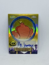 2025 Topps Chrome SpongeBob Larry The Lobster Solo Autograph True Gold /50 picture