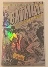 ELITE GEEK MAGAZINE #1 FOIL COVER (Hulk #181 Spider-Man Batman Joker- 1/49) NM+ picture